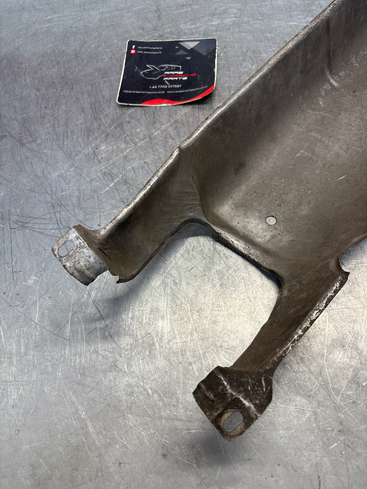 Porsche 924 -82 heat shield, middle section, 477803869, used