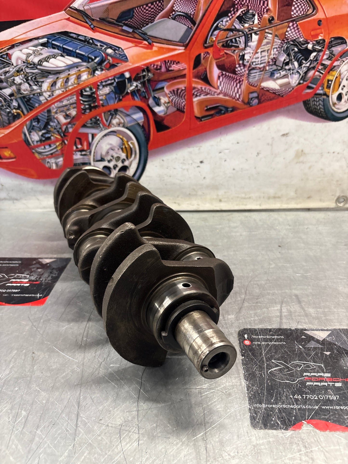 Porsche 924 2.0L used condition crankshaft 046105021A