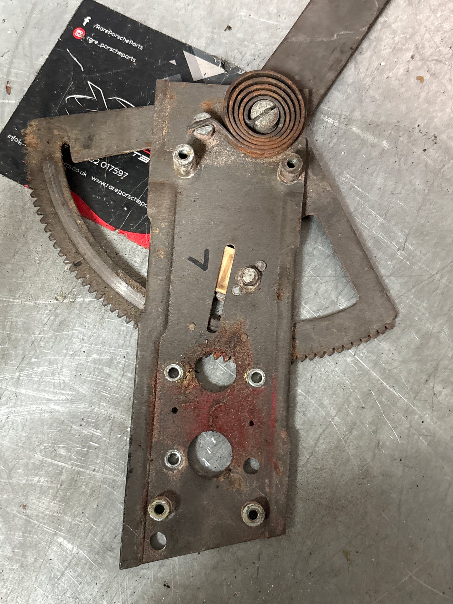 Porsche 911 window regulator mechanism, used 91154200328