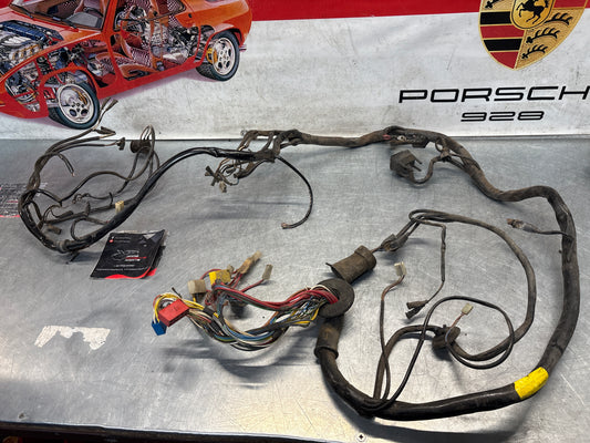 Porsche 928S LHD 1983, engine bay loom, used 92861200106