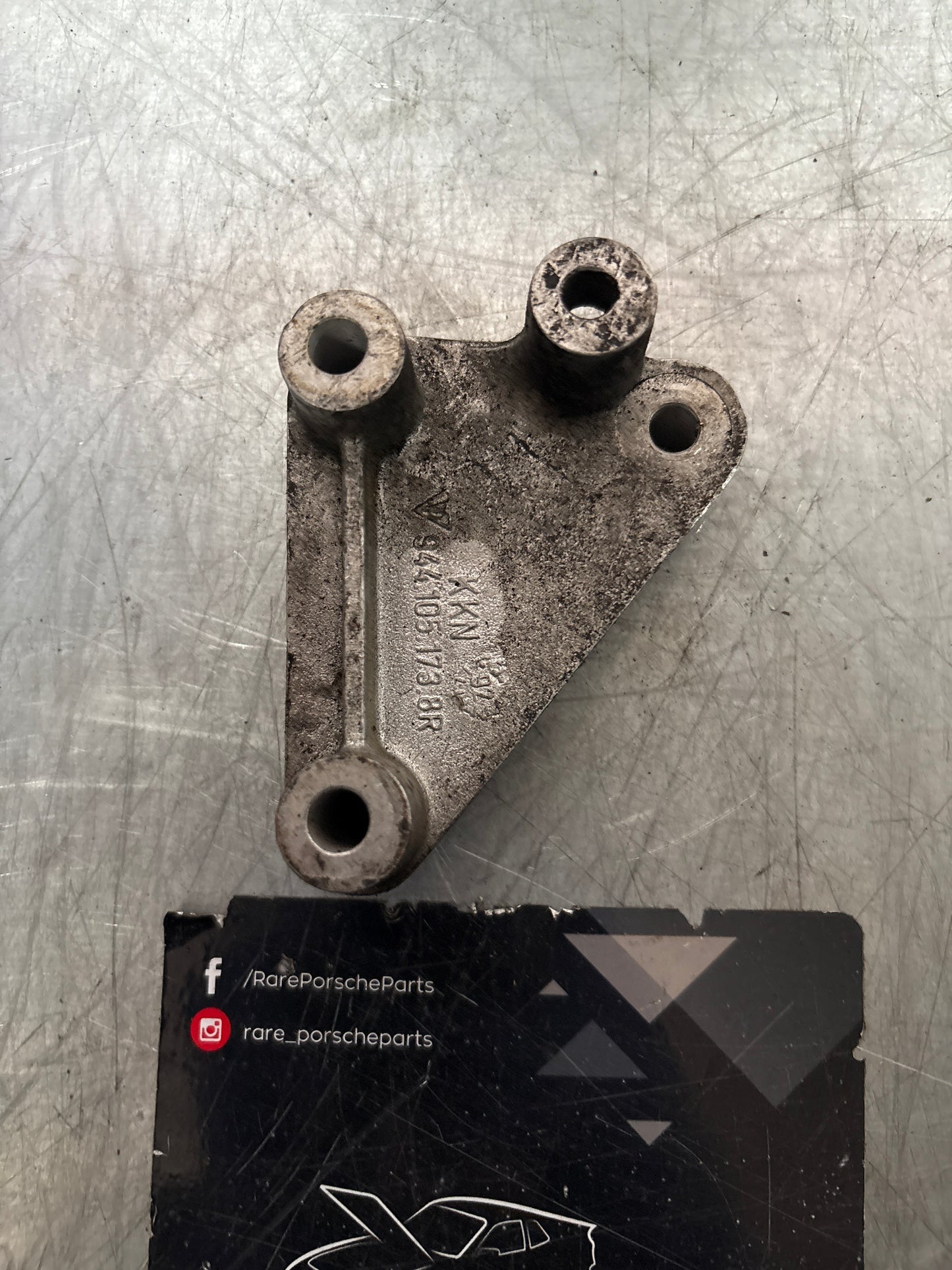 Porsche 944 Timing belt tensioner bracket, used 9441051738R