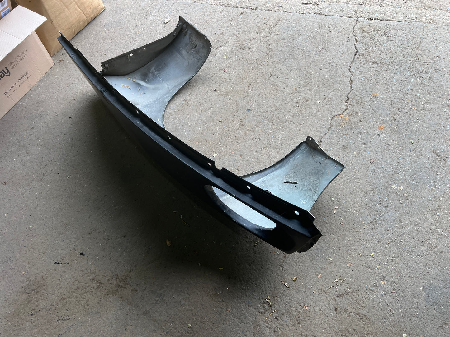 Porsche 928 -87 front right wing, used 92850301202