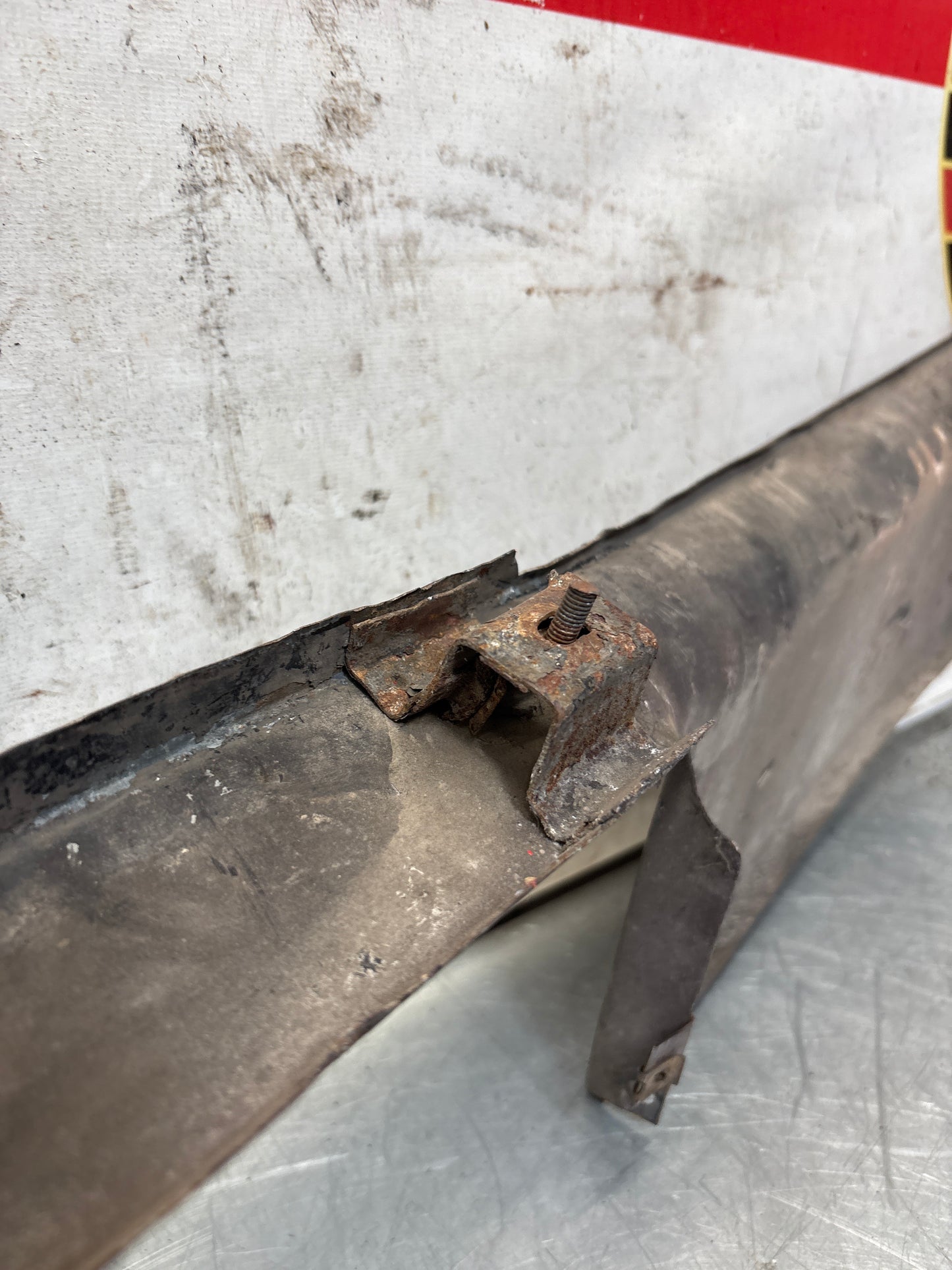 Porsche 924 Lower front valance, used, 94450303501  good condition