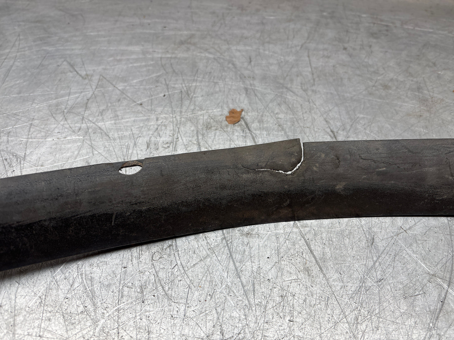 Porsche 944 lower door sill trim molding left side, used 95155919500 spares or repair