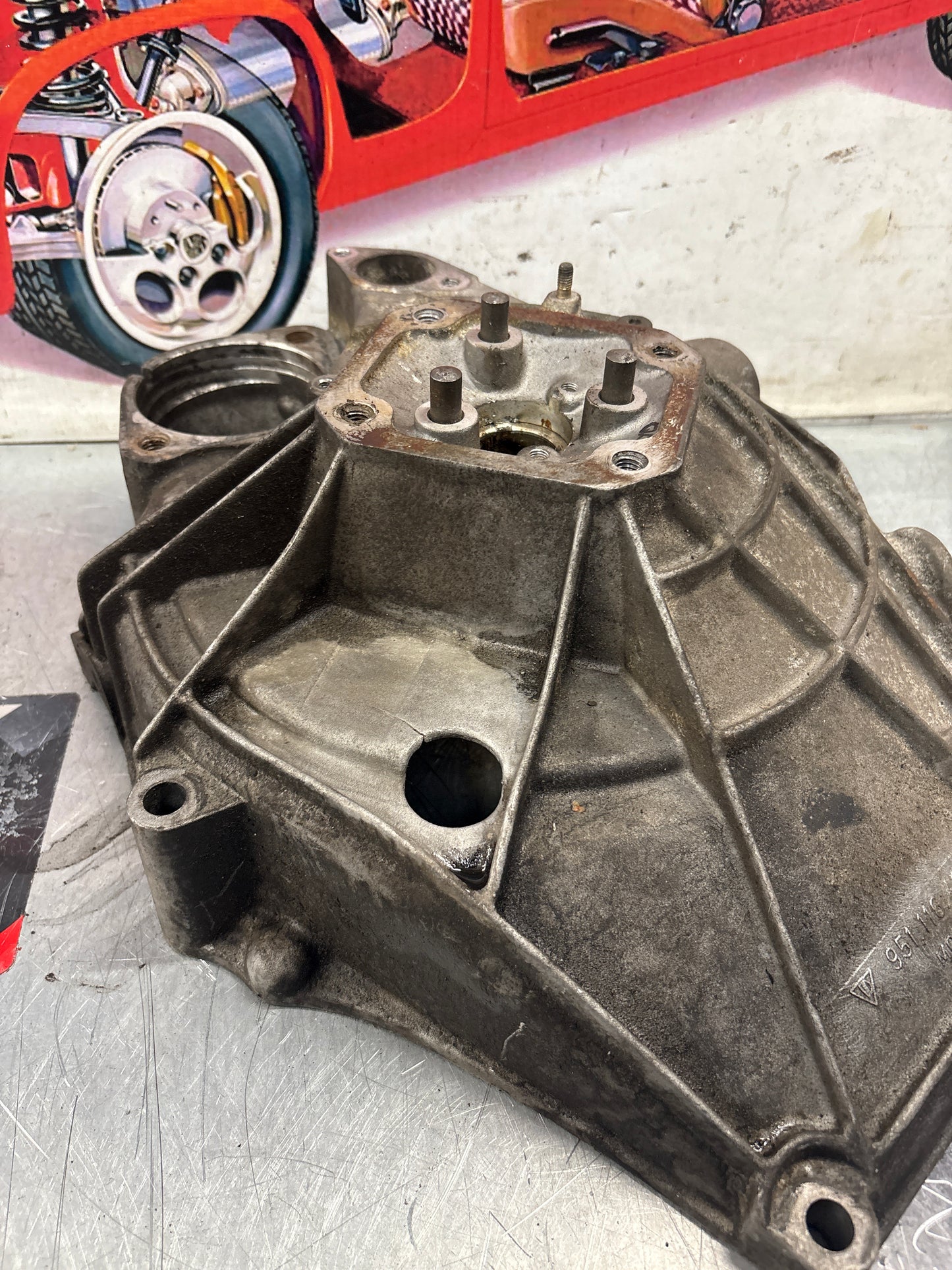 Porsche 944 Turbo cover Bell housing, for spares or repair 9511164011R