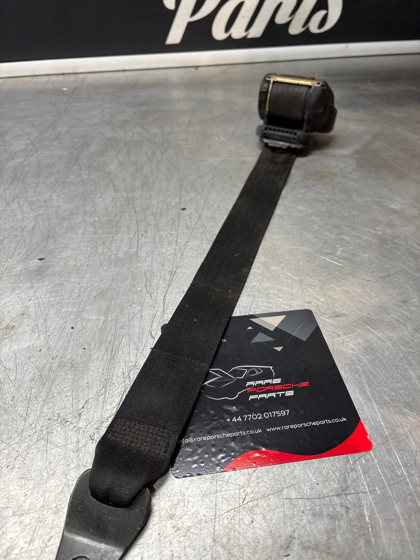 Porsche 944 Convertible Cabrio front left N/S seat belt 94180303312, used