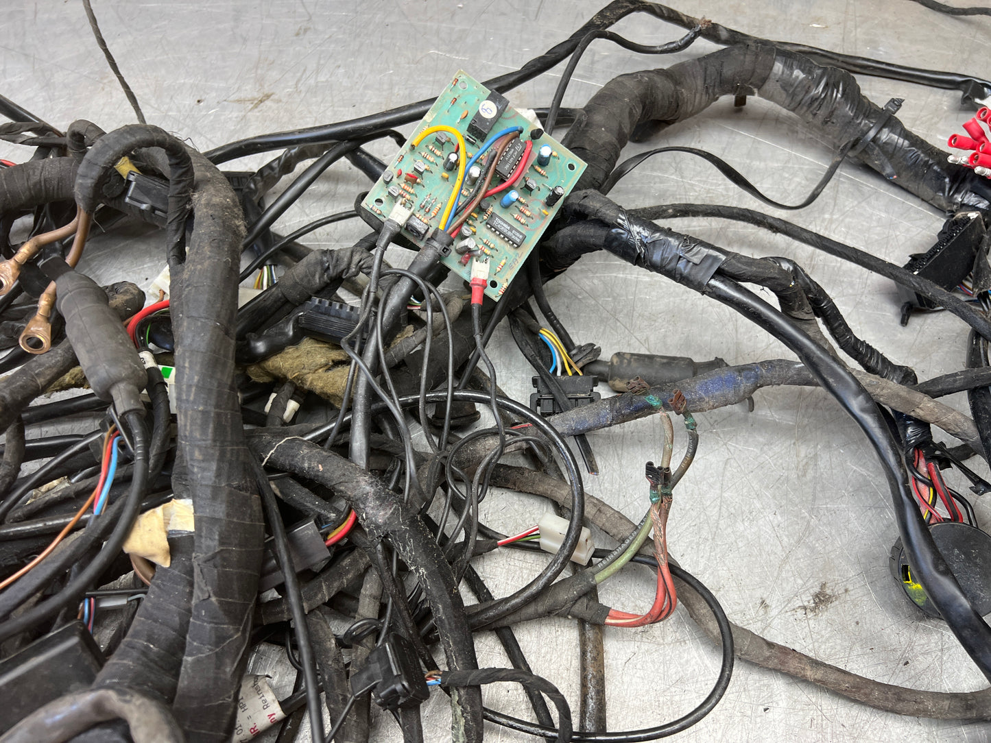 Porsche 944 S2 1992 interior wiring loom, RHD, used 94561200629