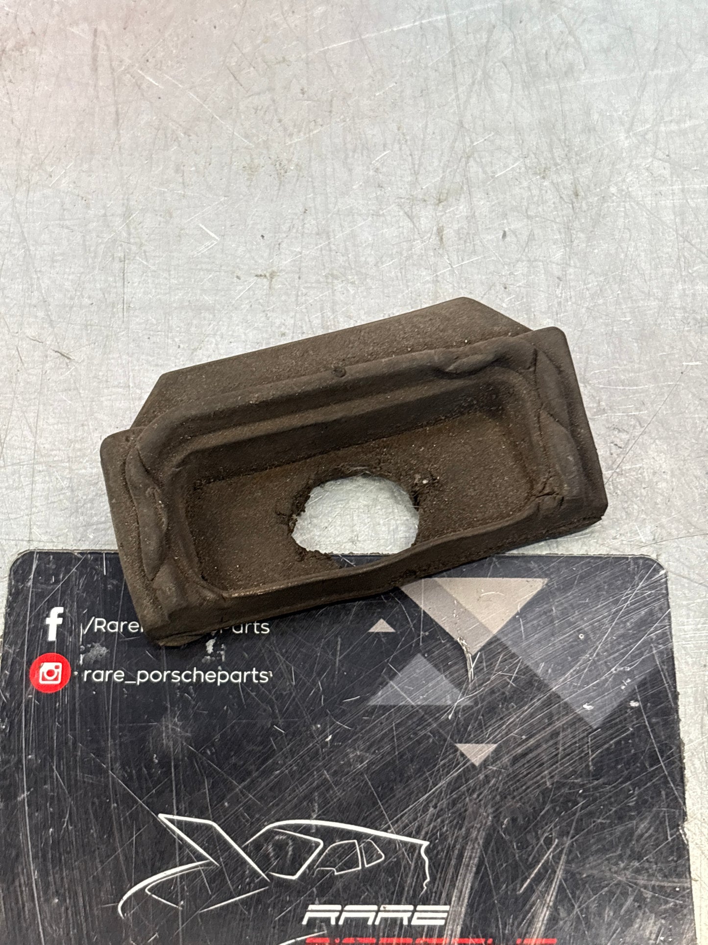 Porsche 924 rear hatch pin seal gasket rubber 477827365D left, used