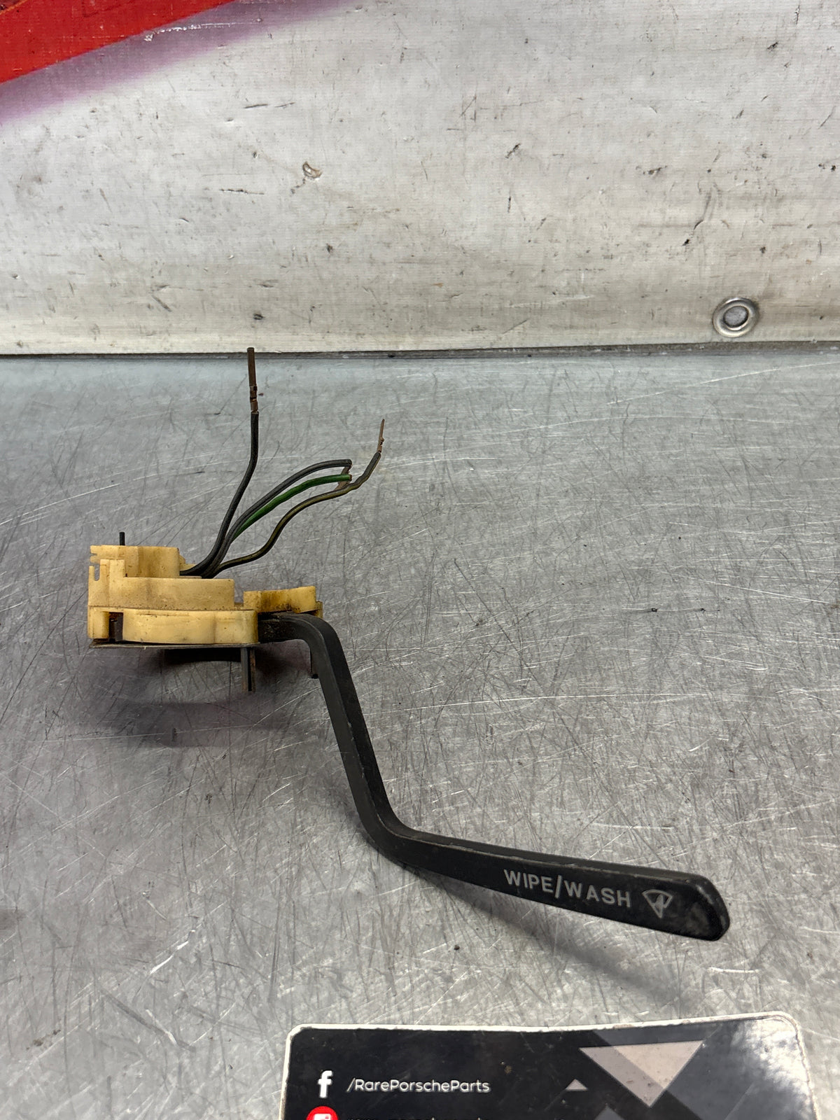 Porsche 914 steering coloumn wiper switch, used 91461391515