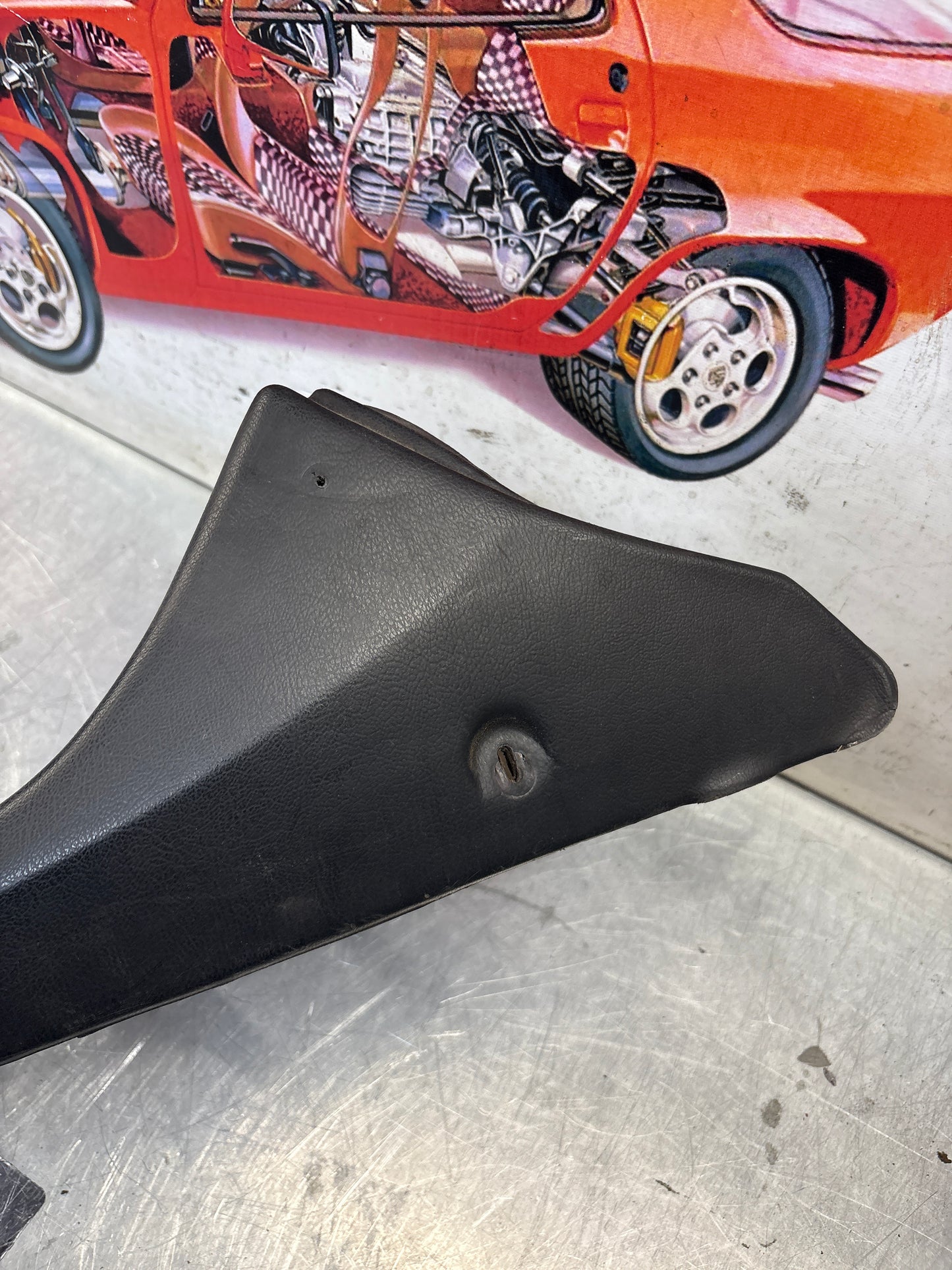 Porsche 944 centre console black 94455205100 used