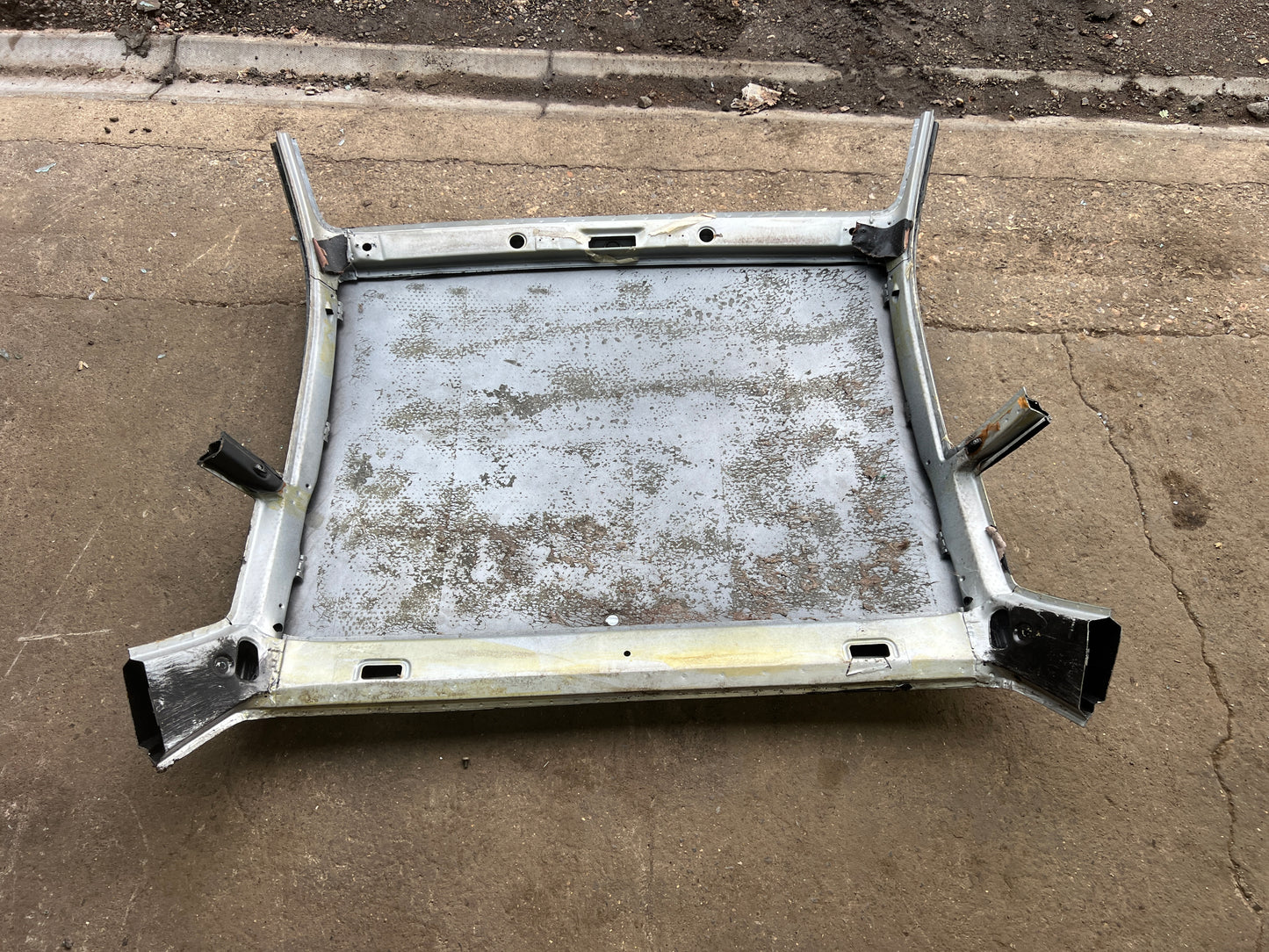 Porsche 924 944 roof panel cut non sunroof model used