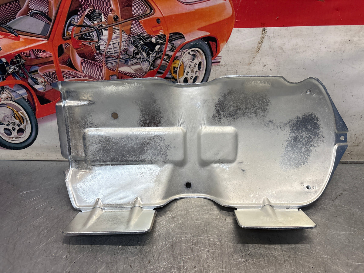 Porsche late 944 exhaust heat shield 94450313900, refurbished