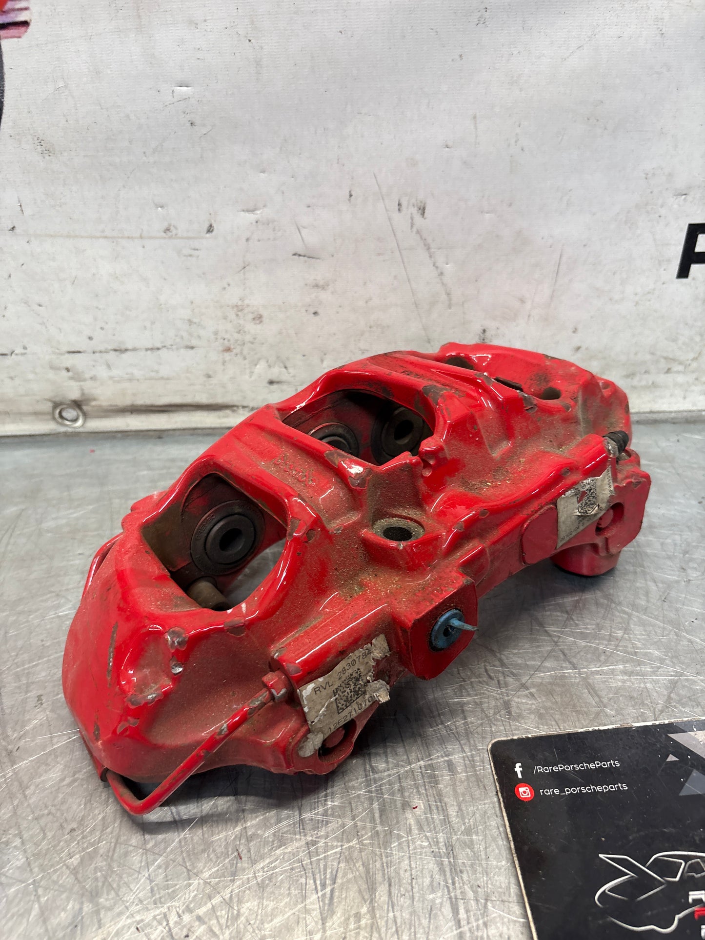Porsche 911 991 Front Brake Caliper, used 991351423