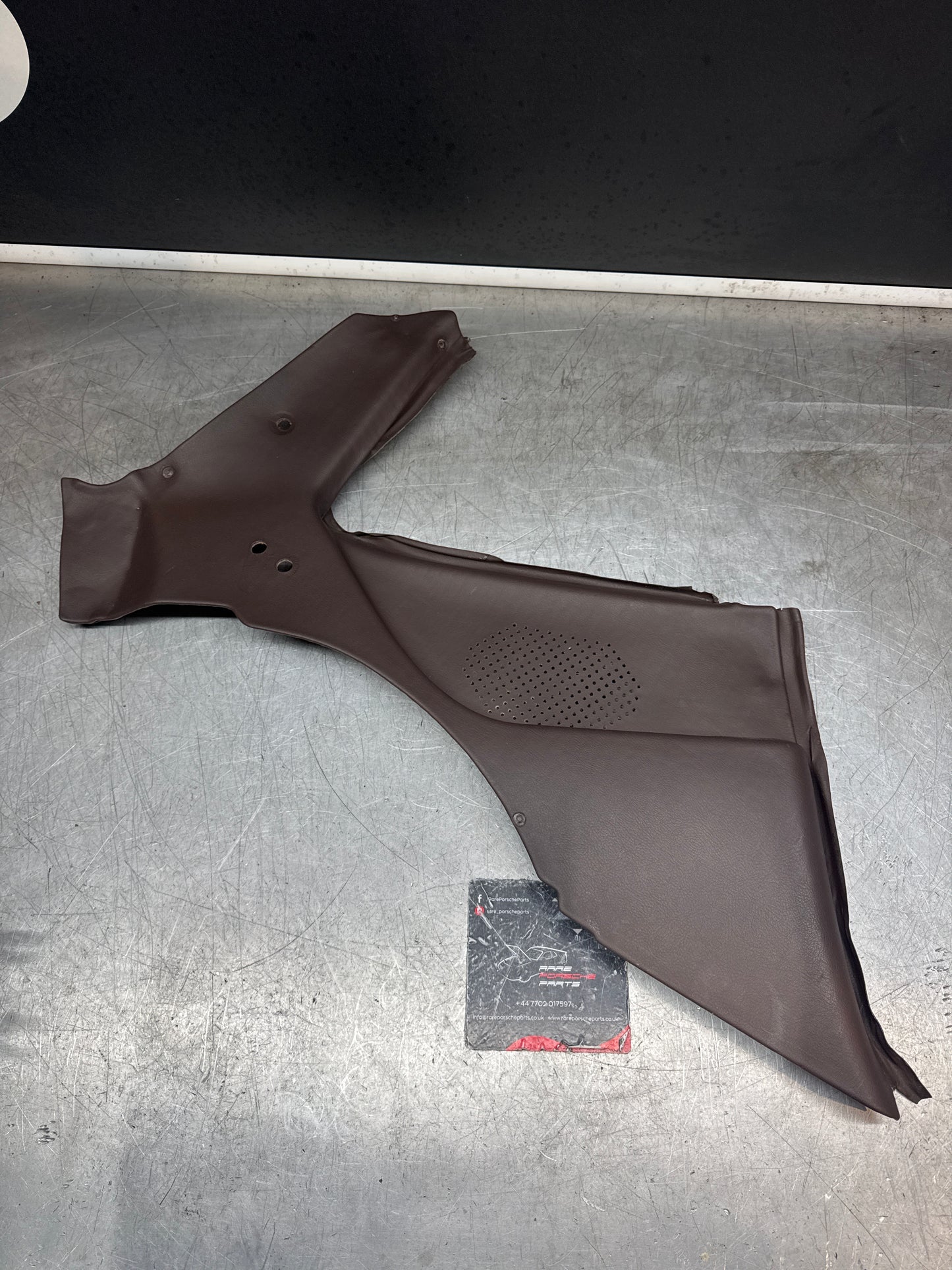 Porsche 944 924 brown rear interior C Post trims/cards. Quarter panel trim used 94455502101 94455502201