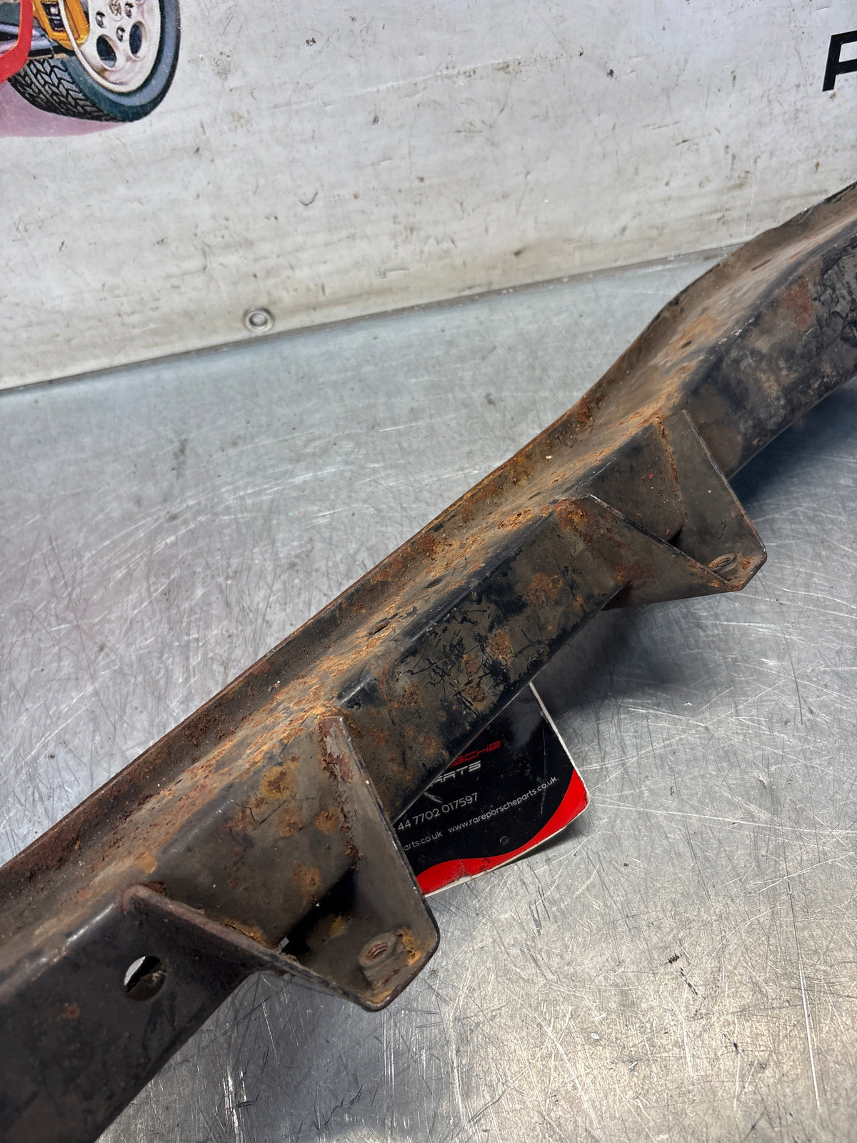 Porsche 924 engine cross member, used 477407321J