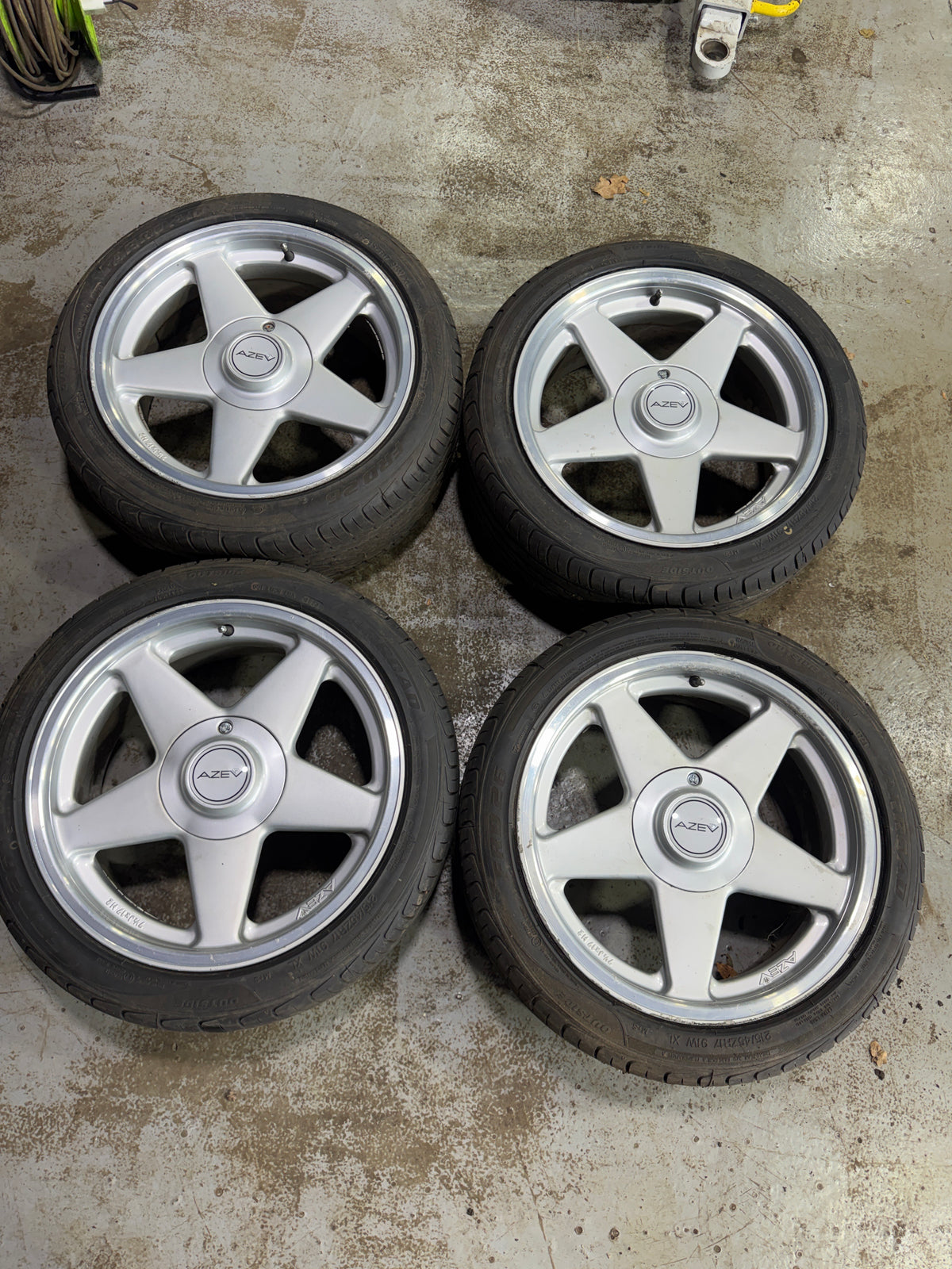 AZEV 4X108 7.5J x 17inch Wheels