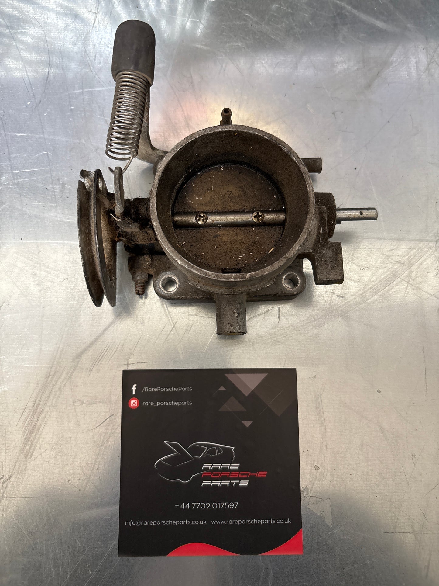 Porsche 944 Turbo Throttle Body Butterfly Valve 951110530R, used