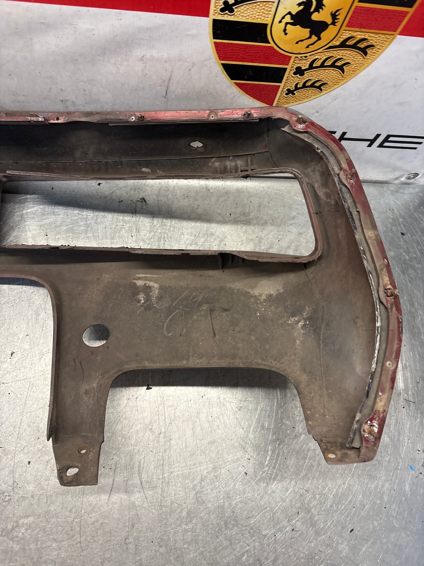 Porsche 928 front bumper cover panel, used 92850501306