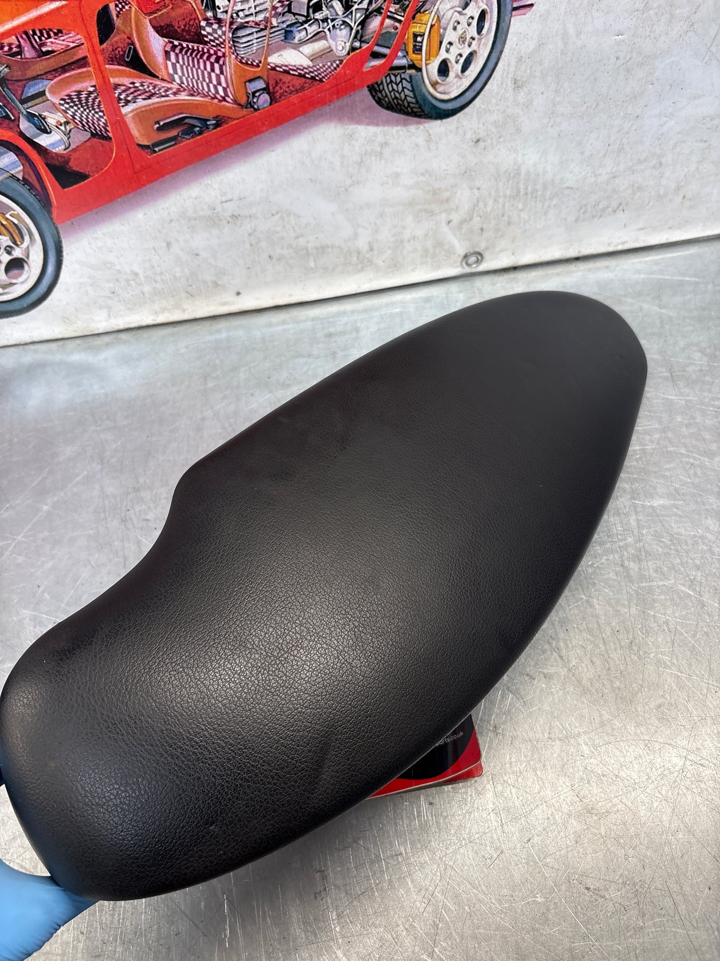 Porsche 911 996 dasboard cluster trim, used, black 99655205902