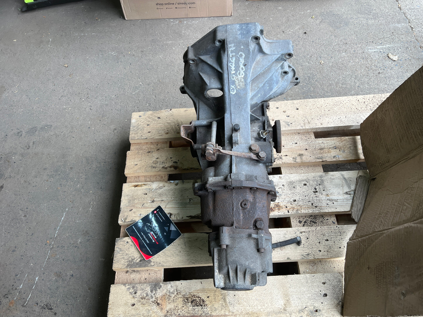 Porsche 924 MD gearbox used