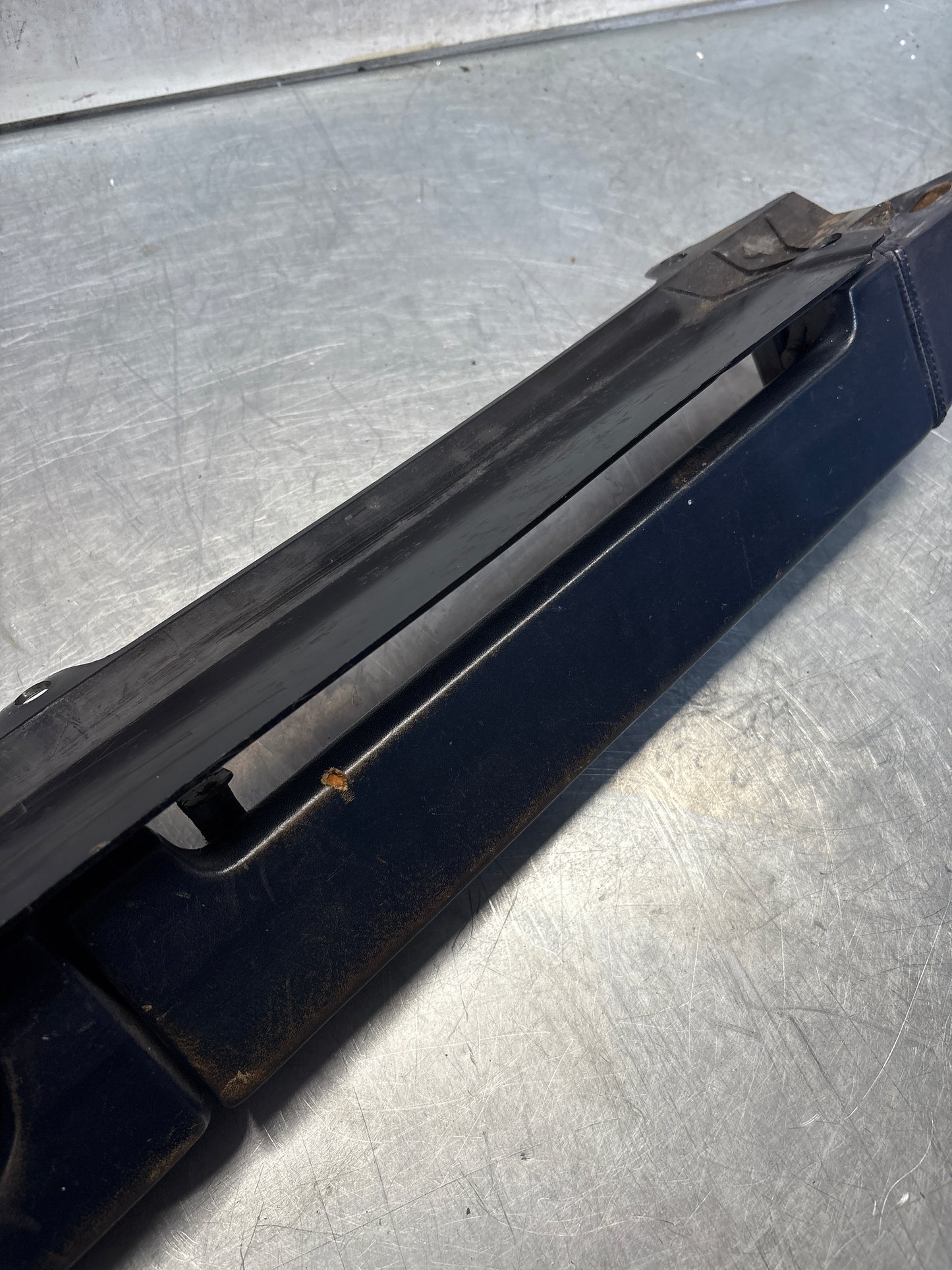 Porsche 928 blue door armrest, right, off side, 92855510203, used