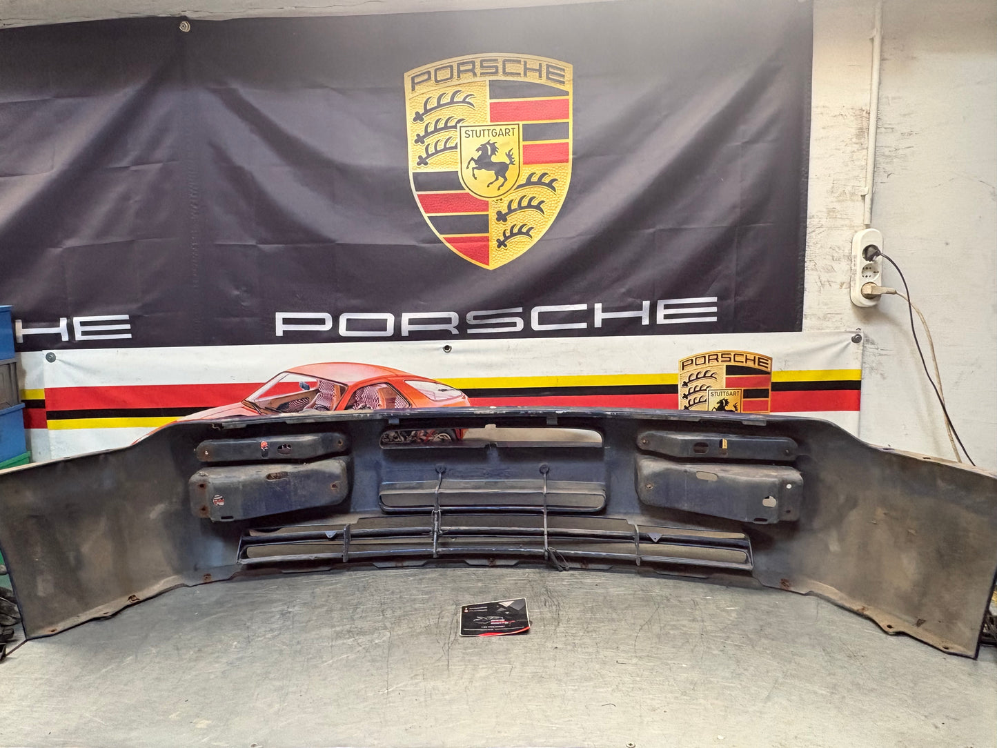 Porsche 944 S2 / Late turbo front bumper, used condition 95150537100