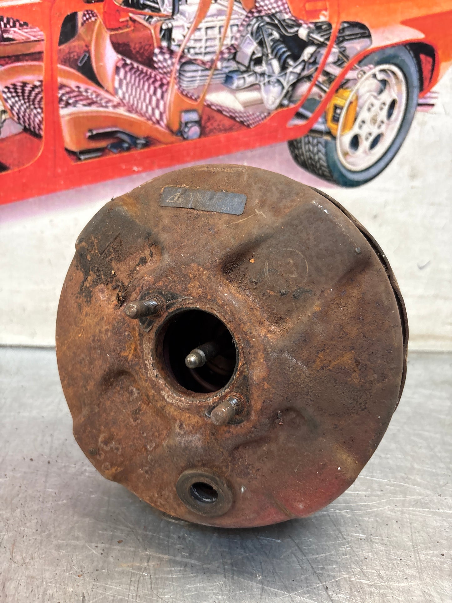 Porsche 924 1976-79 Brake booster, used 477612107F