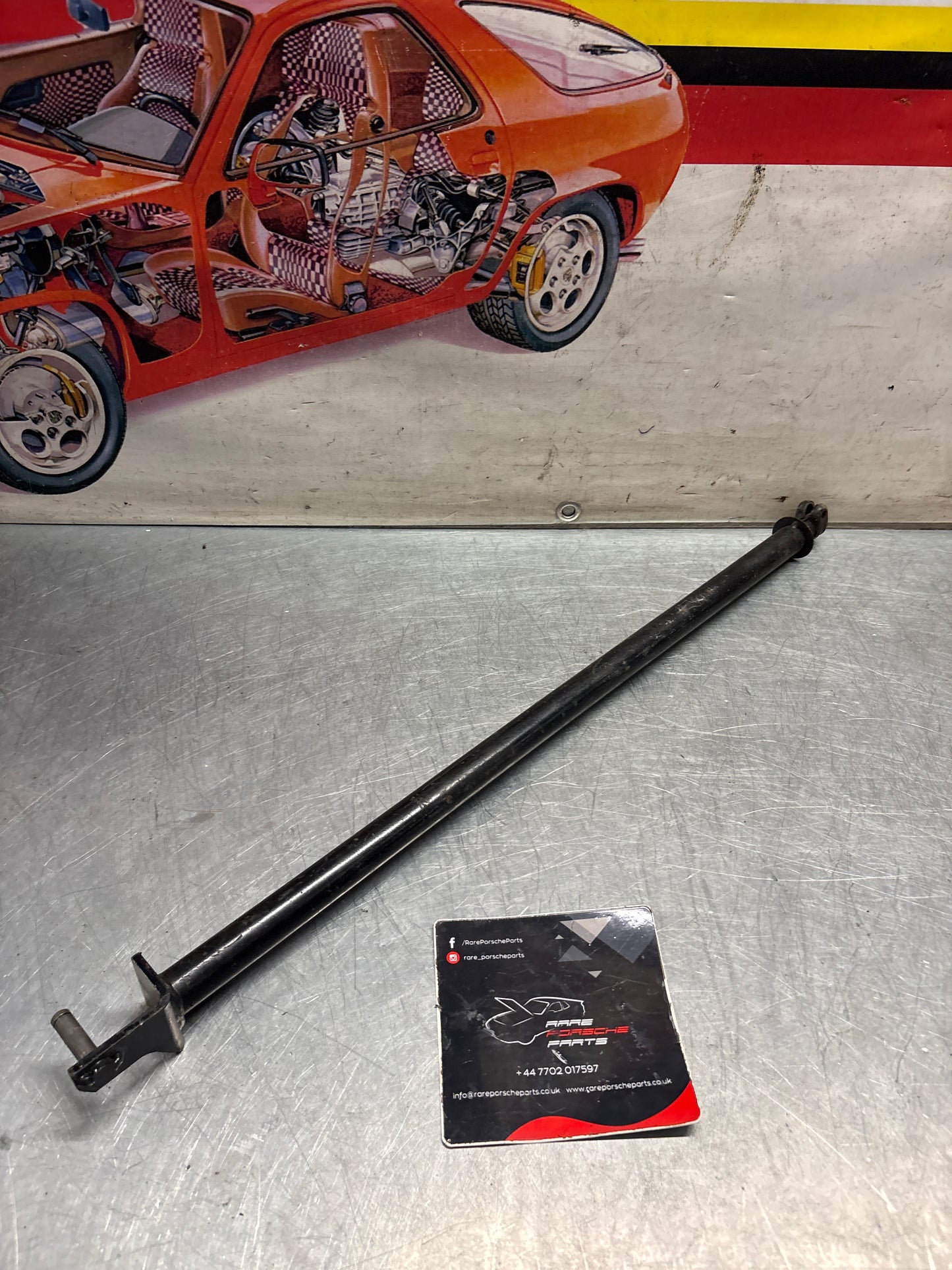 Porsche 928 manual gear shift rod, shorter verson 1981-, used, 92842402818