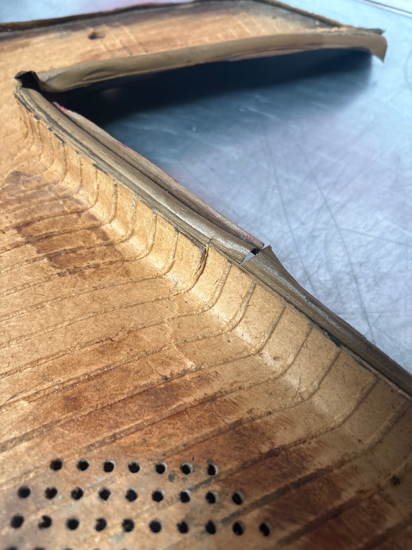 Porsche 944 924 brown rear interior C Post trims/cards. Quarter panel trim used 94455502101 94455502201