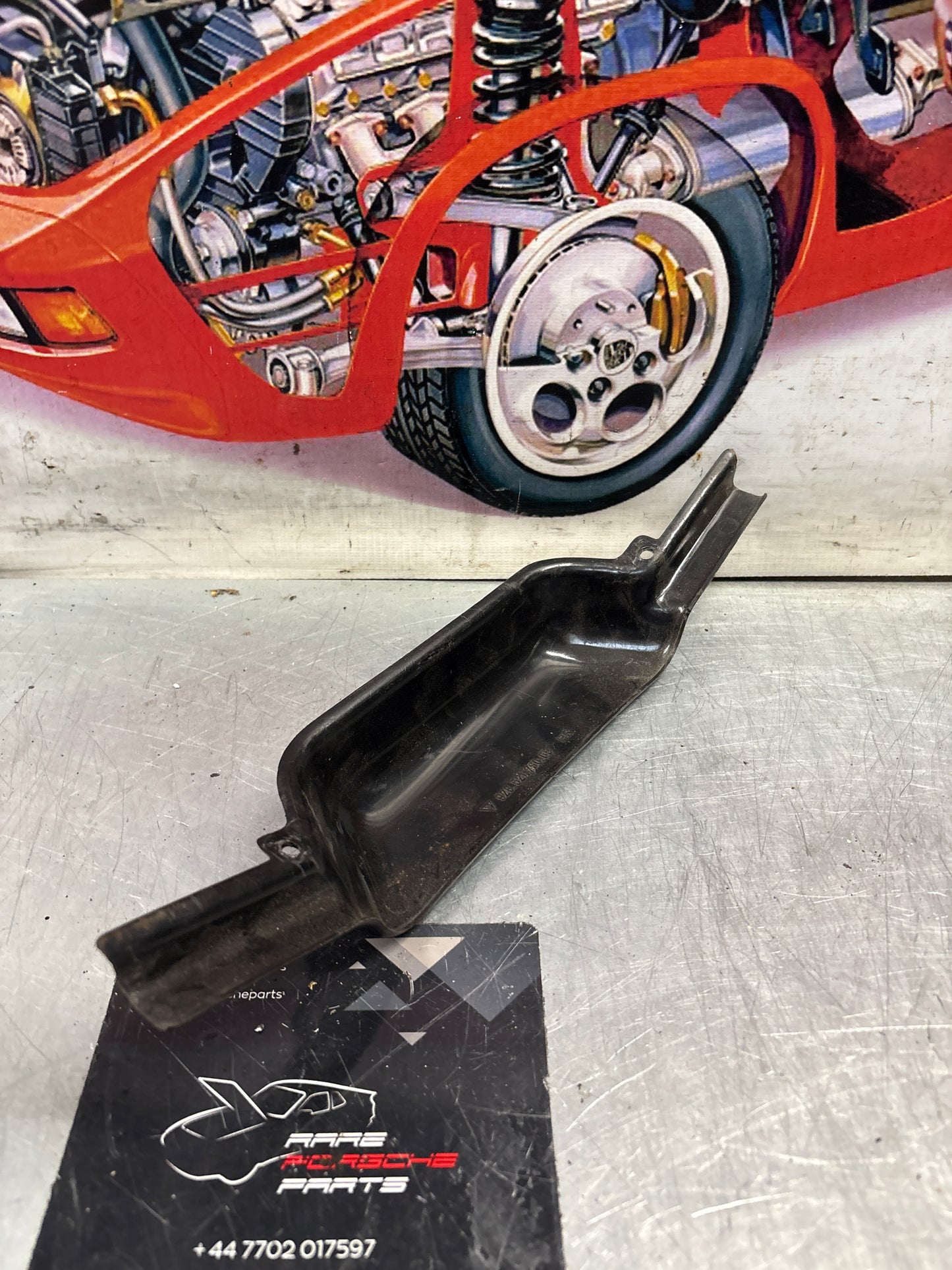 Porsche 964 / 944 / 928 seat trim cover, used 92852176005