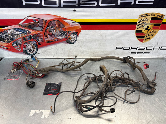 Porsche 928 S engine bay wiring loom, LHD, Spares or repair 92861200106