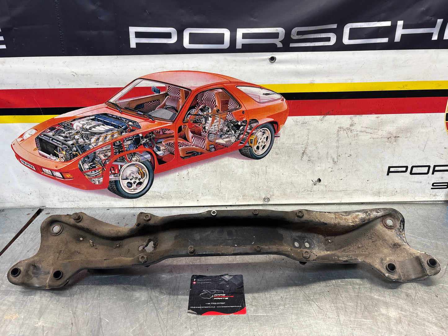 Porsche 928 82-85 engine mount, used 92837501106