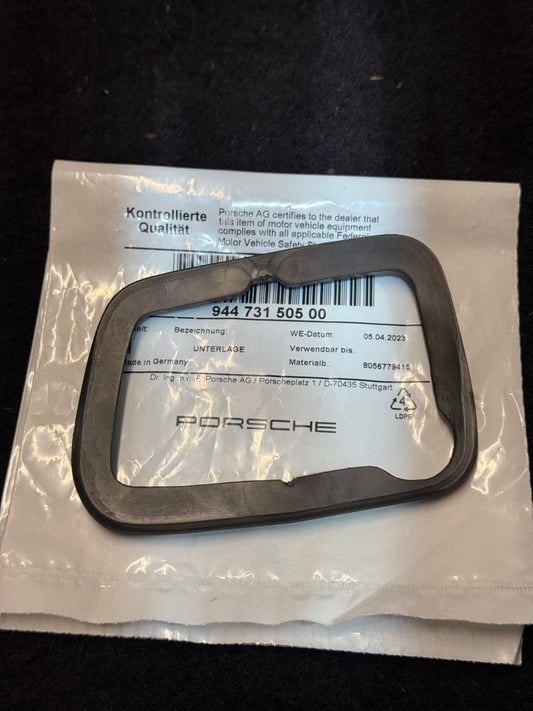Porsche 924 944 928 mirror rubber gasket, LHD ONLY Right Side 94473150500, new