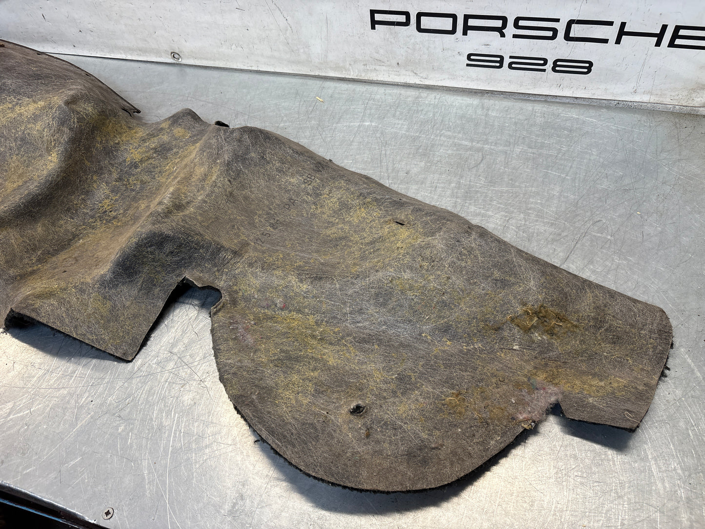 Porsche 924S 944 85.5- side trim panel, right, O/S black 94455508401 used