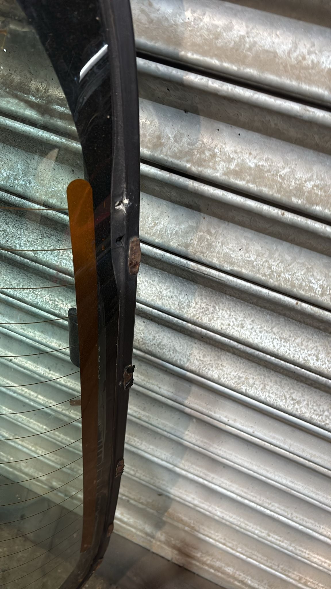 Porsche 944 968 rear hatch with genuine bridge spoiler, used, spares or repair 95151210100