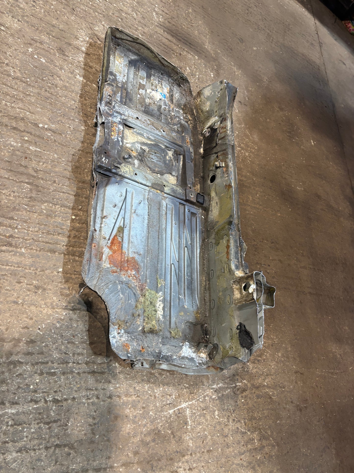 Porsche 944 S2 convertible cabrio floor pan with inner sill left N/S 94150196110 477809433 spares or repair