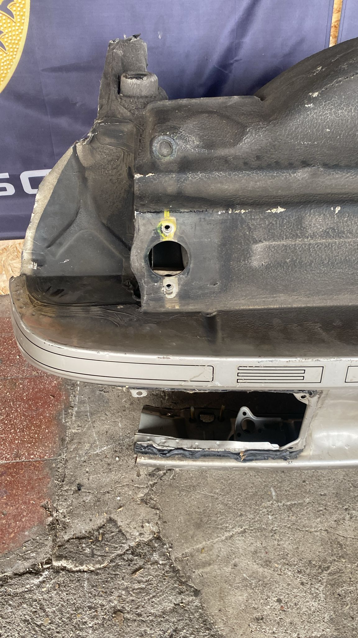 Porsche 944 complete rear cut used, 94450303701