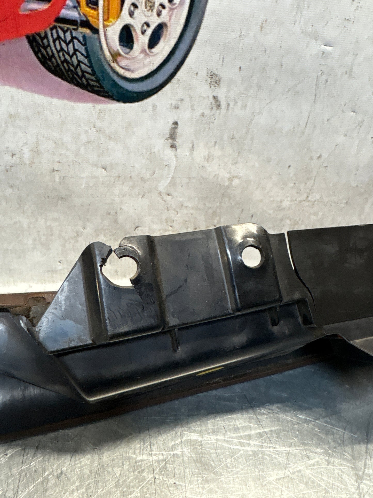 Porsche 928 burgundy door armrest, left, off side, 92855510103, used