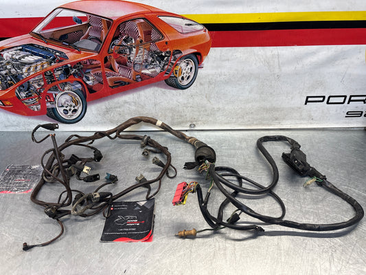 Porsche 928 32V engine wiring loom complete, used M28/43,44,45,46 92860701503