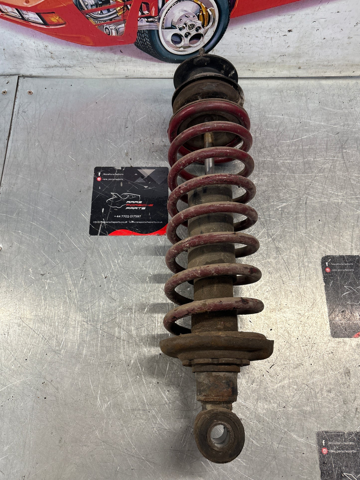 Porsche 928 rear shock absorber, used 92833305108