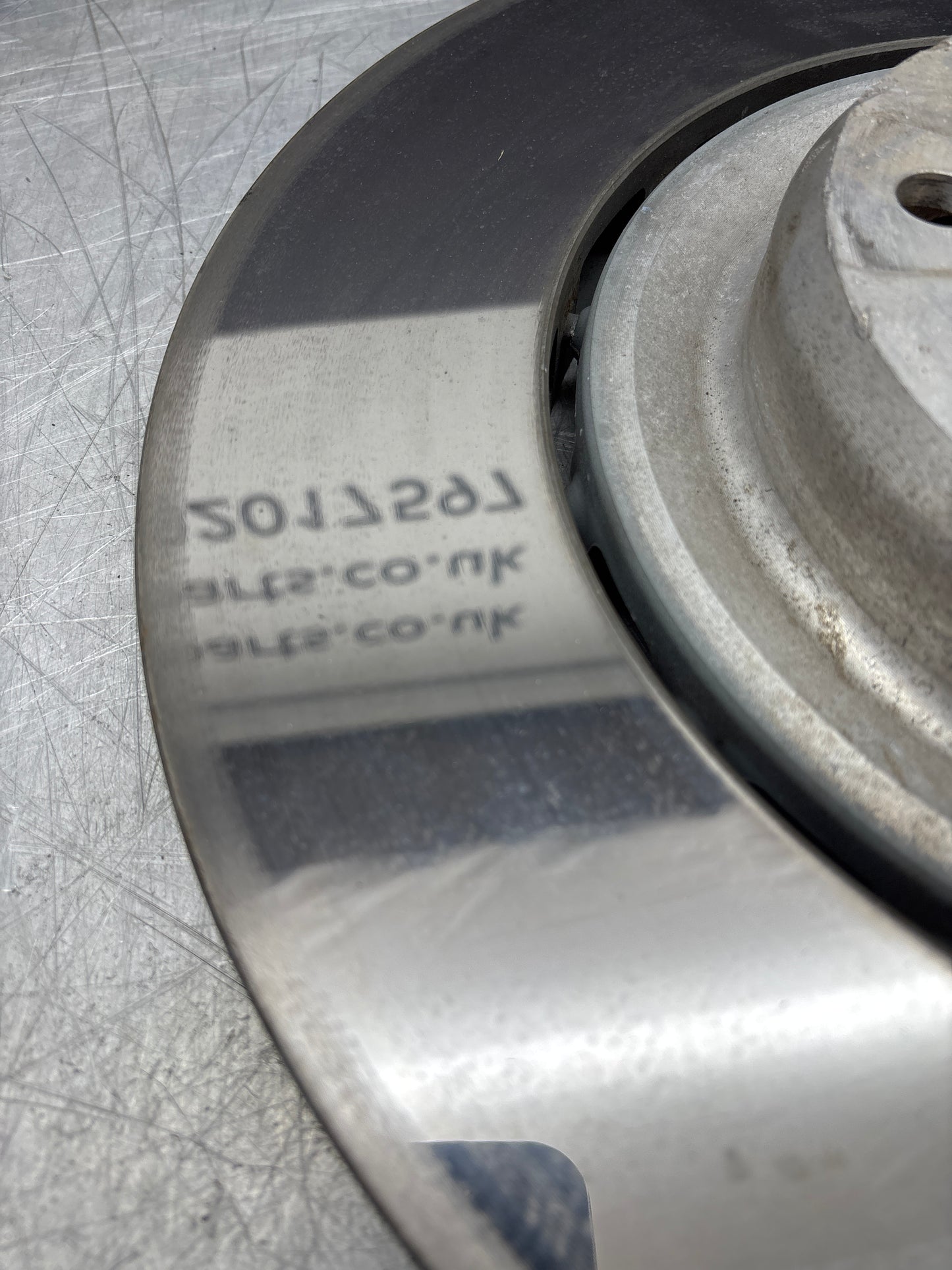 Porsche Taycan Coppia rotore freno a disco anteriore sinistro destro 9J1615301B 9J1615302B, usato