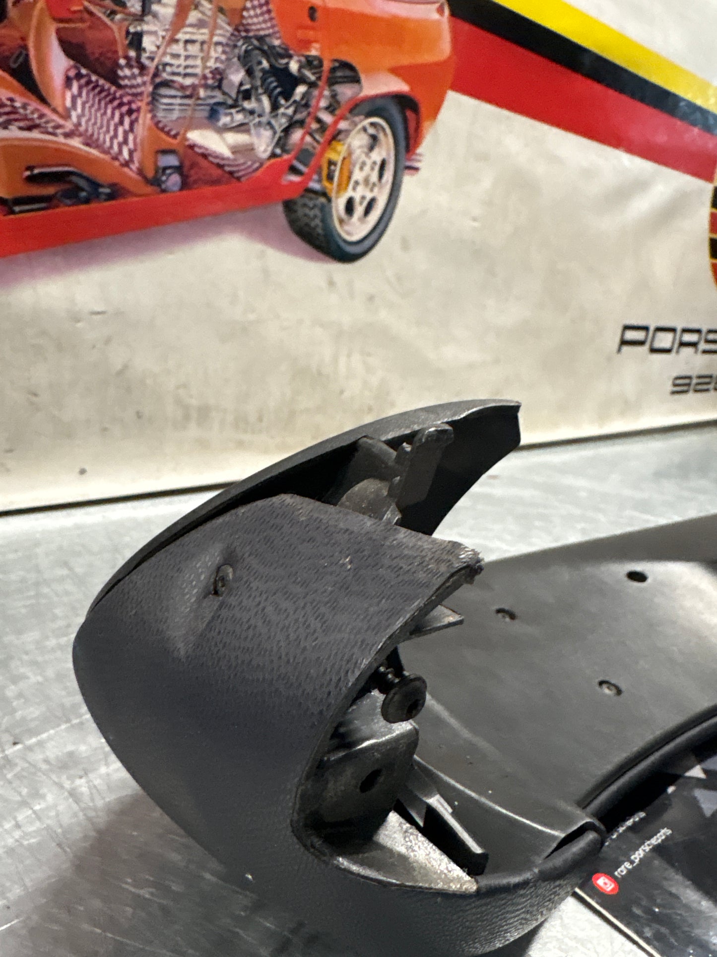 Porsche Boxster 986 dashboard cluster trim,black/dark green used 98655205500 / 98655205501