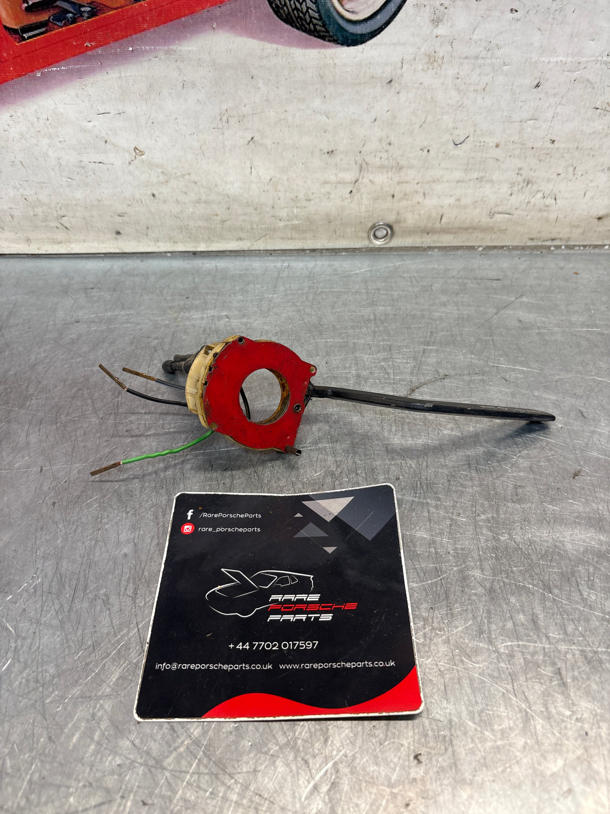 Porsche 914 steering coloumn wiper switch, used 91461391515