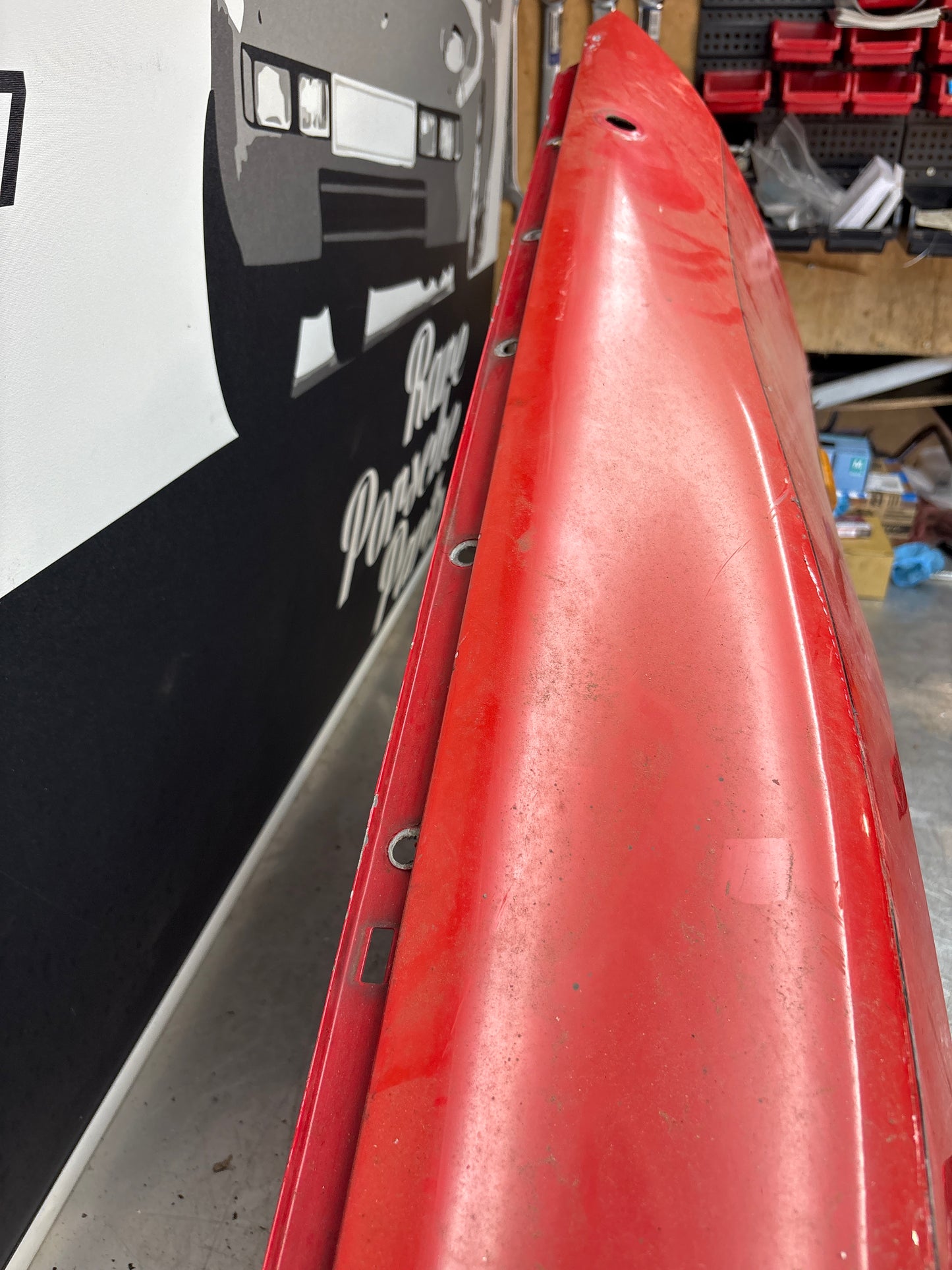 Porsche 944 early left front wing, please see photos, used