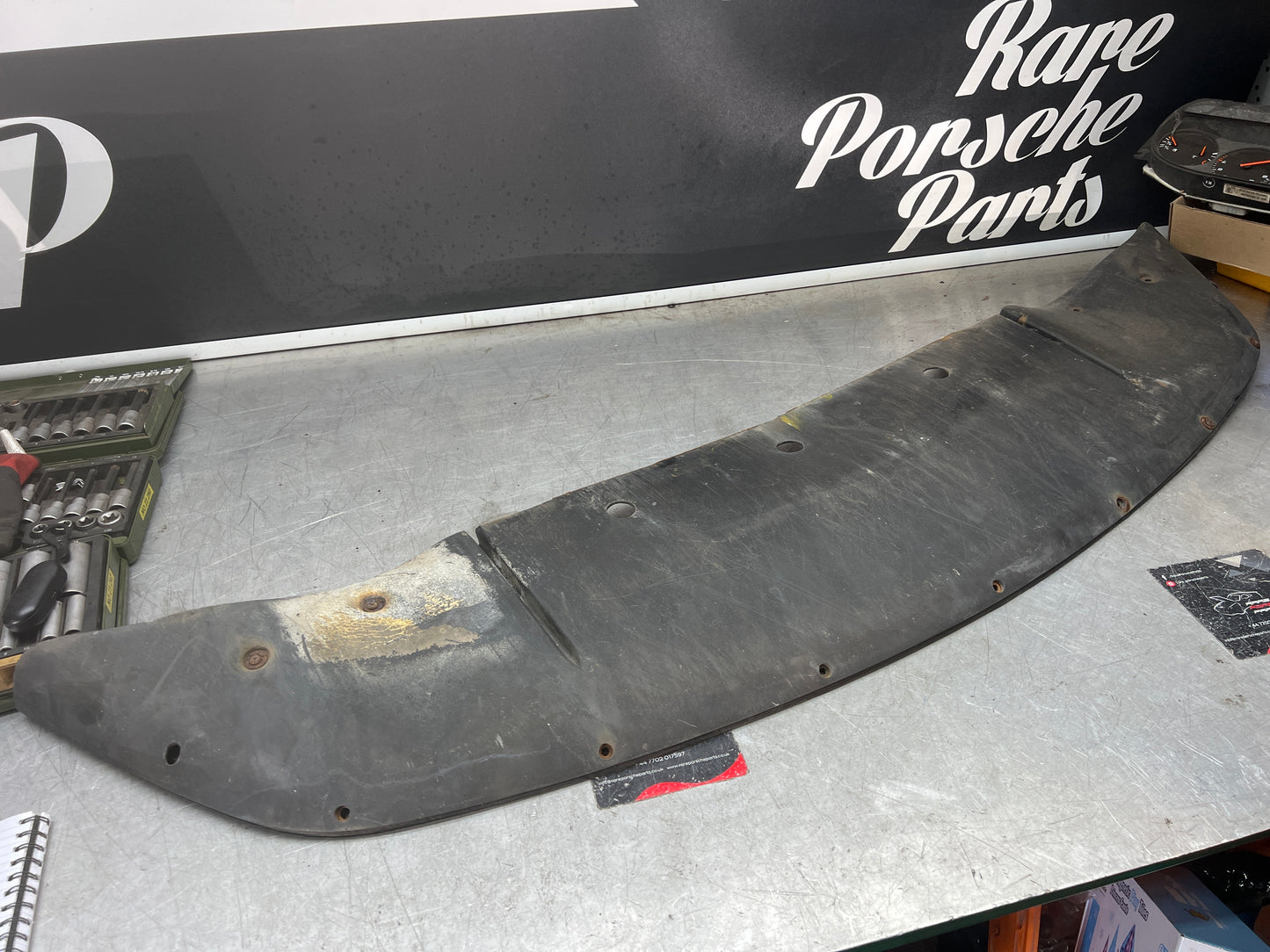 Porsche 944 S2 Used Front bumper undertray / closer panel (Batwing) 95150537500