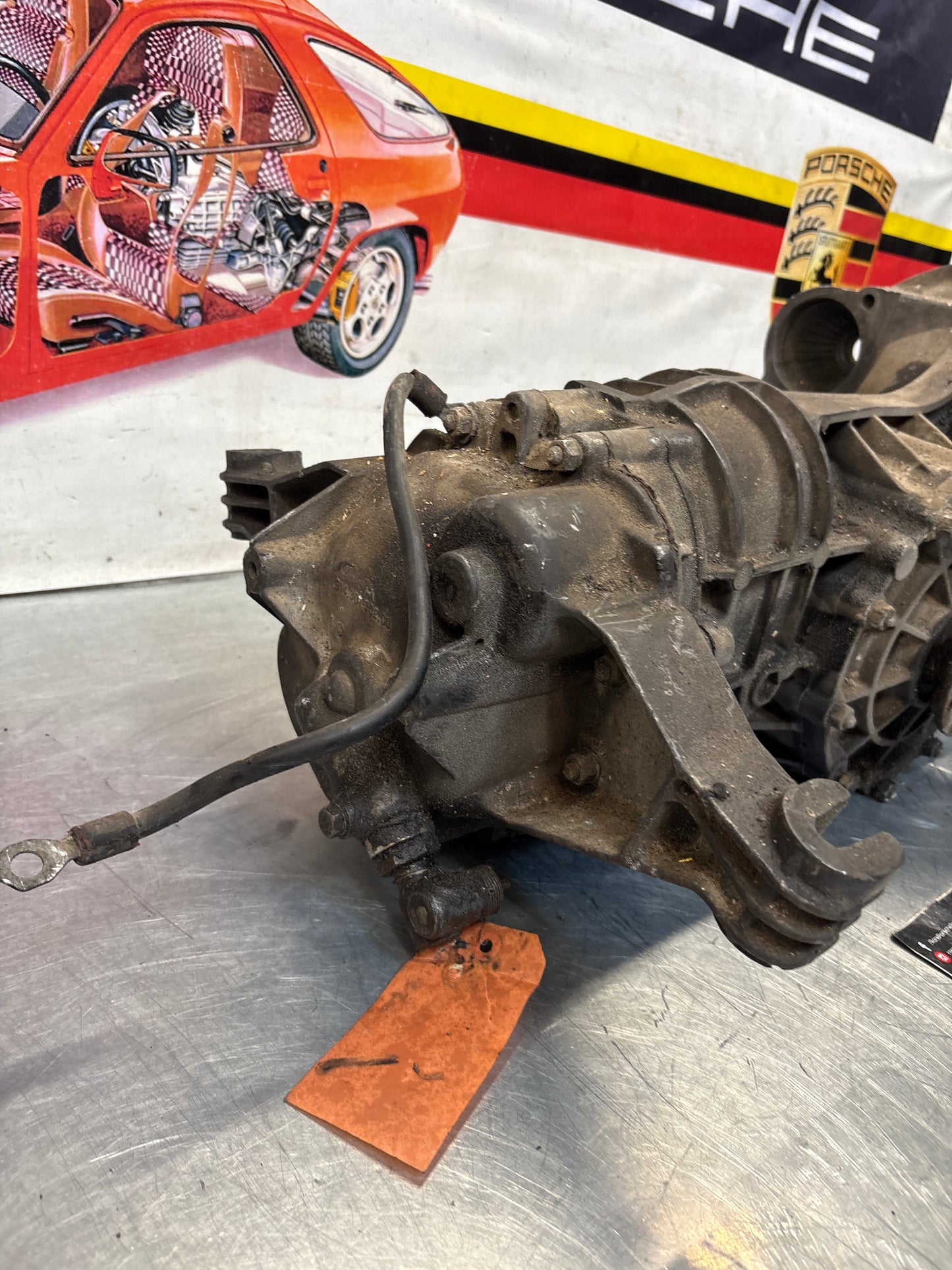 Porsche 914 transmission, used, for spares or repair unknown condition HA18053