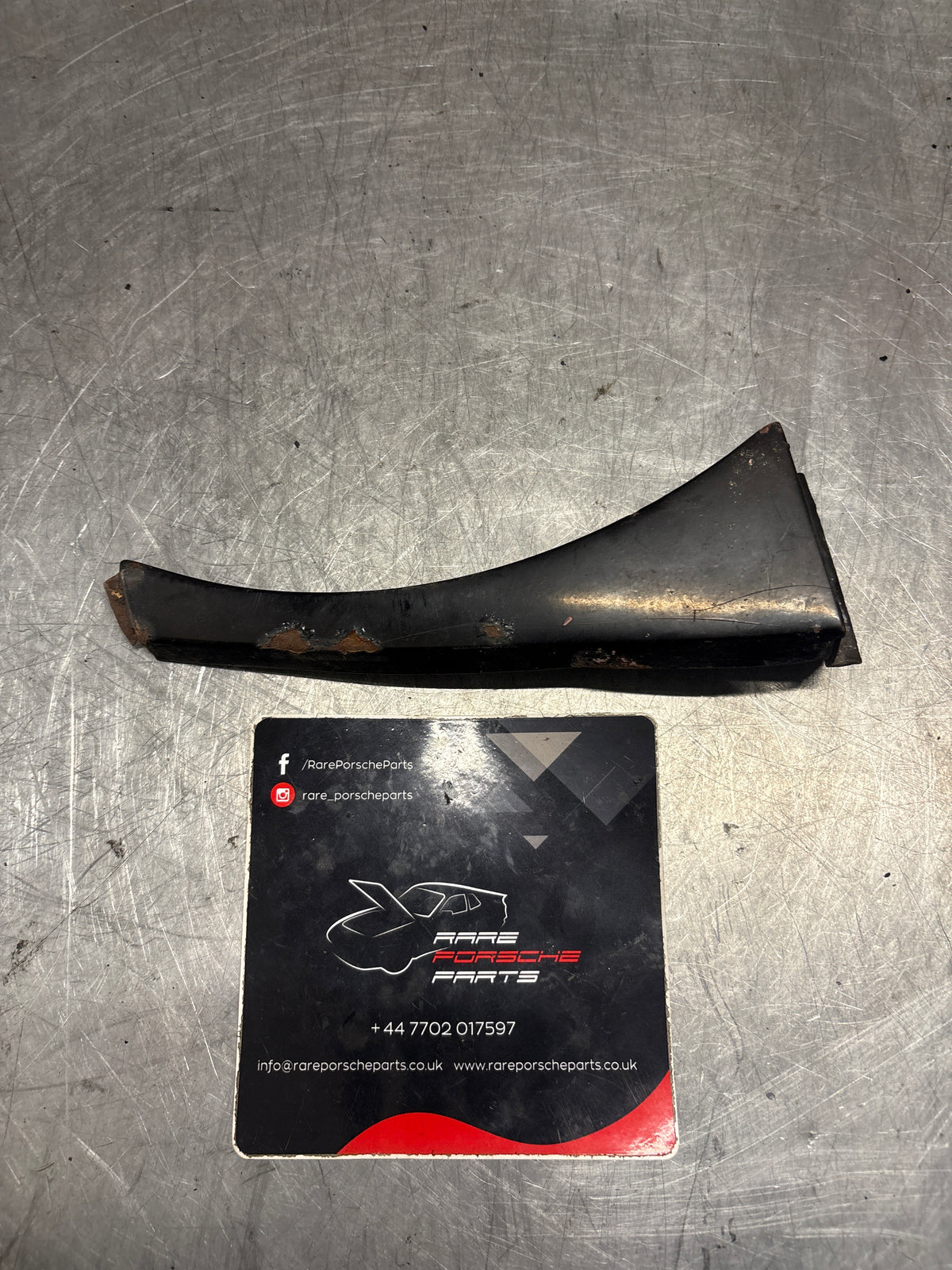 Porsche 914 headlight cover, right side, used 91450330810