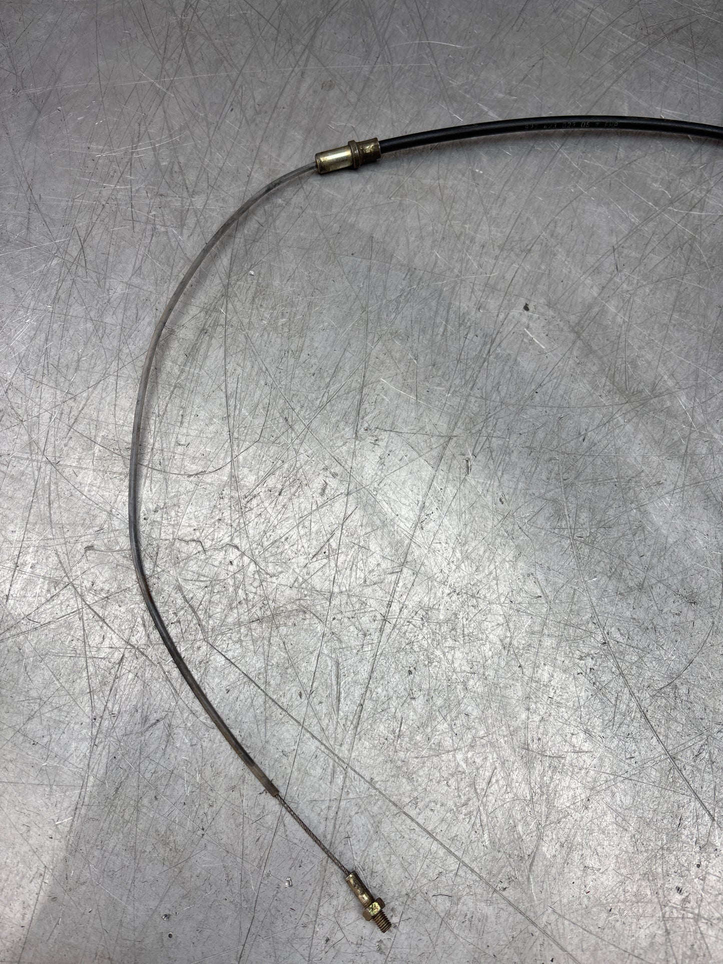 Porsche 928 RHD accelerator cable 1978-82, used 92742302305