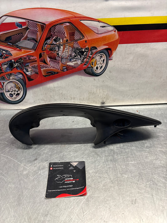 Porsche Boxster 986 dashboard cluster trim,black used 98655205500 / 98655205501