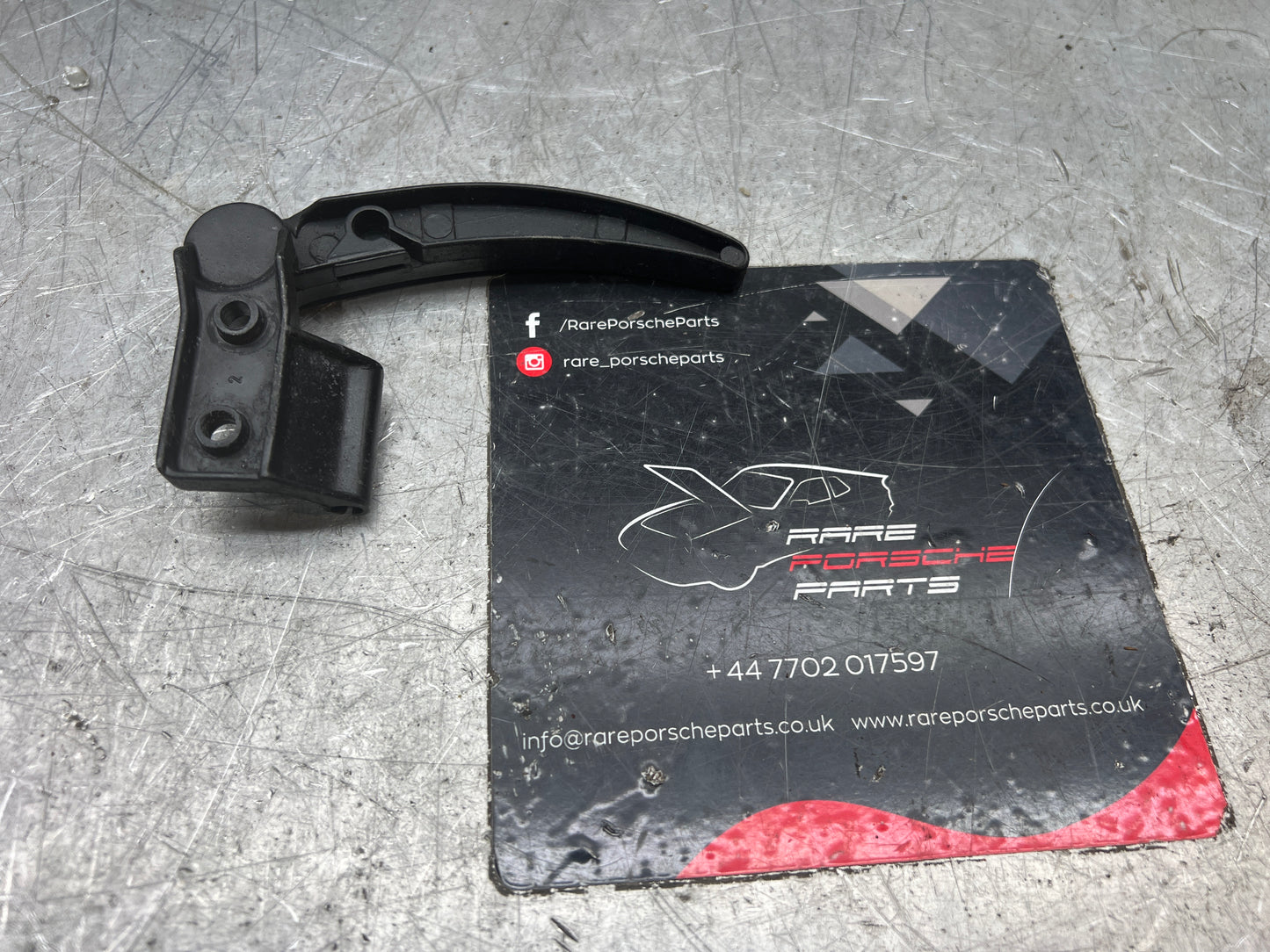 Porsche 924/944 bonnet release handle early type, refurbed 477823531